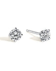 Round 4-Prong Diamond Stud - Peridot Fine Jewelry - ILA