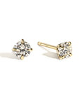 Round 4-Prong Diamond Stud - Peridot Fine Jewelry - ILA