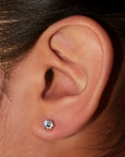 Round 6-Prong Diamond Stud - Peridot Fine Jewelry - ILA