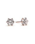 Round 6-Prong Diamond Stud - Peridot Fine Jewelry - ILA