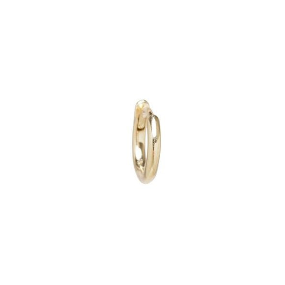 Single Gold Extra Small Huggie Hoop
