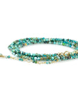 Turquoise Beaded Wrap Bracelet