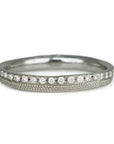 White Gold and Pave Diamond "Stardust" Ring