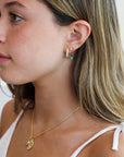 10K Gold and Emerald "Eva" Emerald Earring Jacket - Peridot Fine Jewelry - Zahava