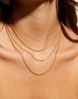 10K Gold "Baby Curb" Chain Necklace - 16" - Peridot Fine Jewelry - Zahava