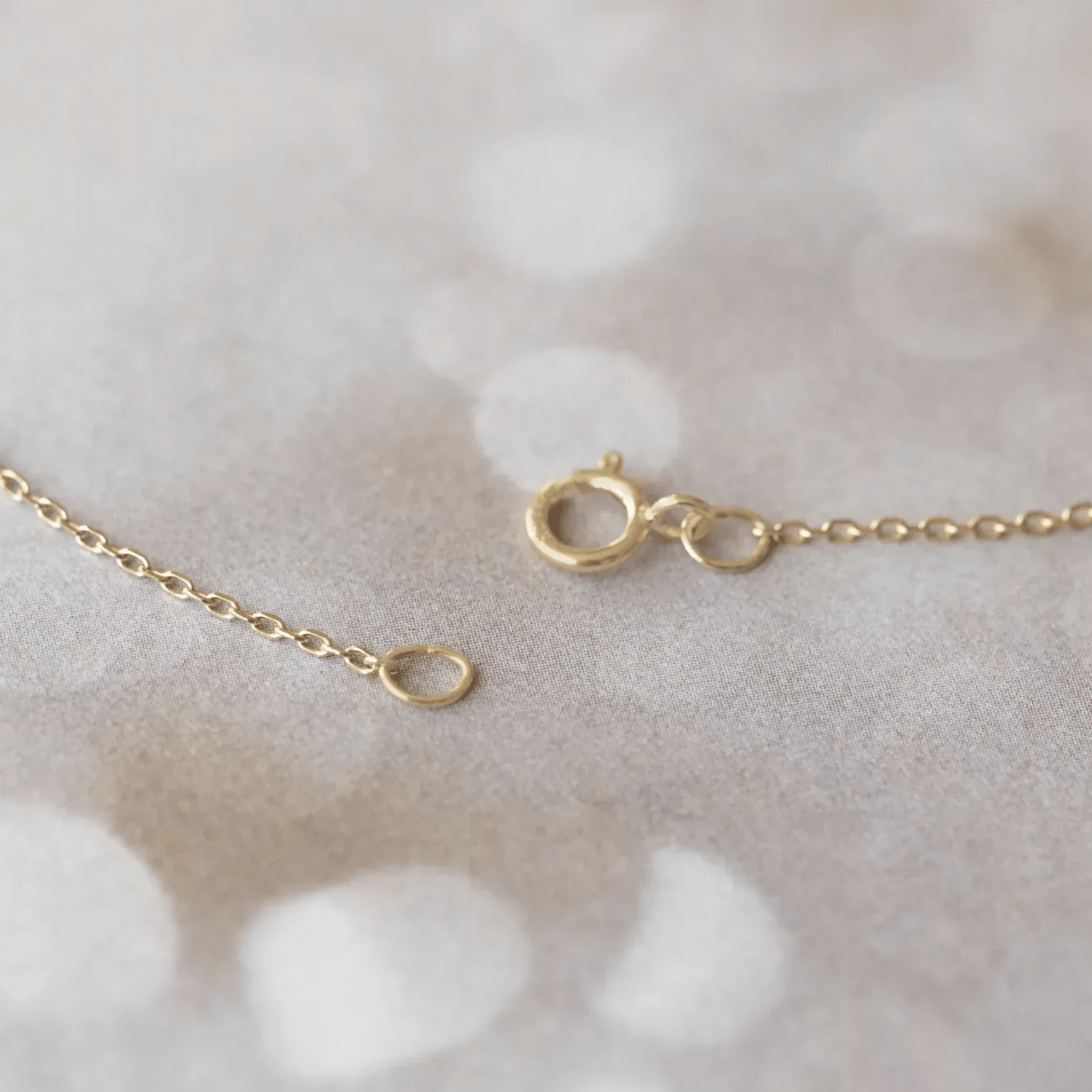 14K "Claw - Set" Upside - Down Teardrop Rose - Cut Ruby Necklace with Pave Diamond Details - Peridot Fine Jewelry - Celine Daoust