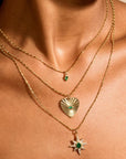 14K Gold "Bella" Elongated Ball Chain - 18" - Peridot Fine Jewelry - Zahava