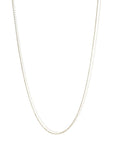 14K Gold Fine Cable Chain with Lobster Clasp - 21.5" - Peridot Fine Jewelry - Rosanne Pugliese