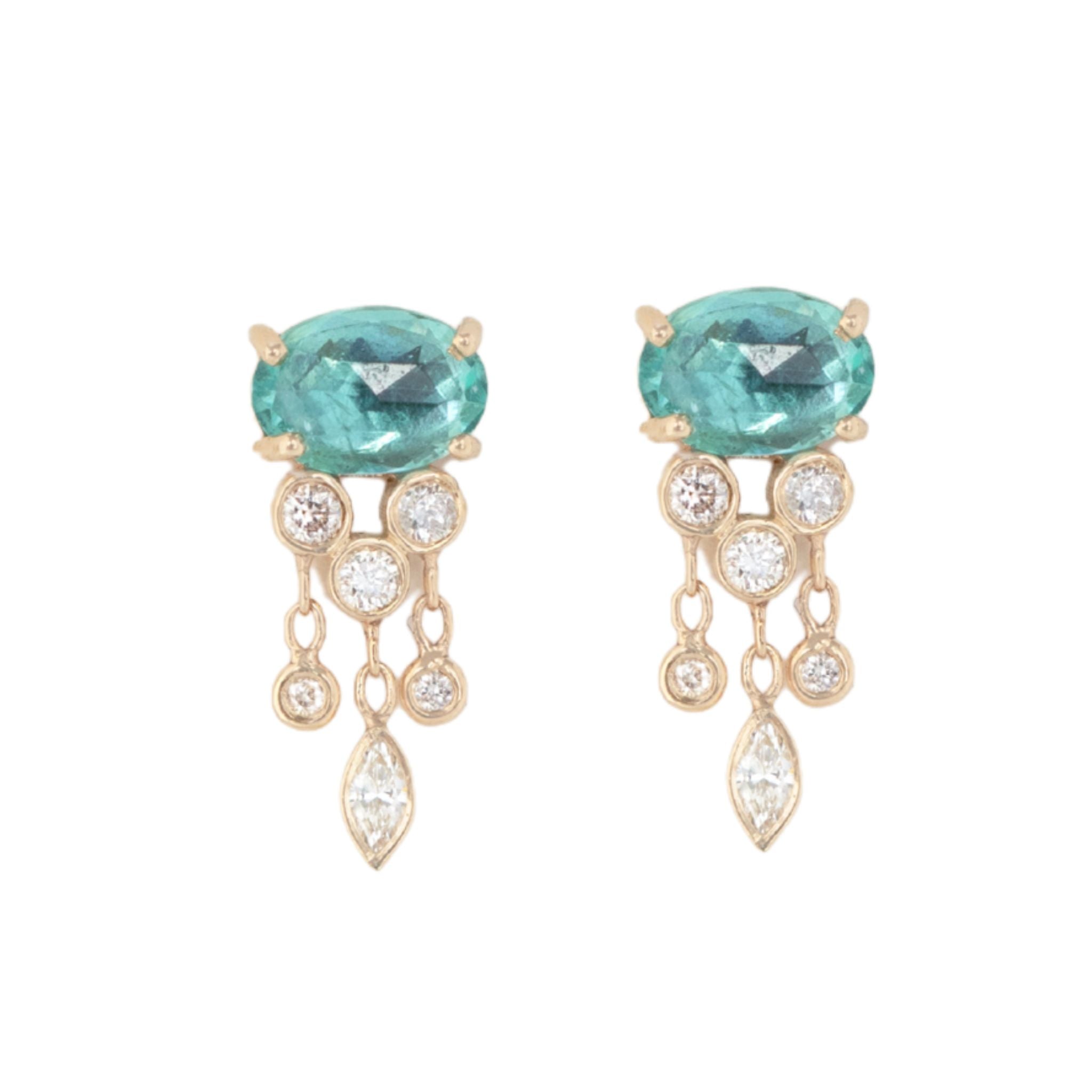 Celine Daoust 14K & Green Emerald 