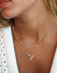 ~1.75ct Free - Set Marquis, Round, and Pear Shaped Diamond Necklace - Peridot Fine Jewelry - TAP by Todd Pownell