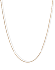 18K 2mm "Large Open Cable Link" Chain - Peridot Fine Jewelry - Anne Sportun