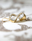 18K Cushion "Naipe" Diamond "Shake" Earrings - Peridot Fine Jewelry - Moritz Glik