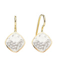 18K Cushion "Naipe" Diamond "Shake" Earrings - Peridot Fine Jewelry - Moritz Glik