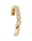 18K & Diamond "Bubble" Ear Cuff - Peridot Fine Jewelry - Renna