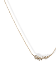 18K Gold and Inverted Diamond Cluster Necklace - Peridot Fine Jewelry - TAP by Todd Pownell