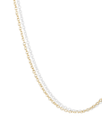 18K Gold "Thinnest" Fine Cable Chain - 16" - Peridot Fine Jewelry - Caroline Ellen