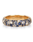 18K Sapphire & Diamond "Tidepool" Ring - Peridot Fine Jewelry - Renna