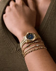 18K Seven Diamond "Pippa" Bracelet - Peridot Fine Jewelry - Jade Trau