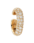 18K "Tidepool" Diamond Hinged Ear Cuff - Peridot Fine Jewelry - Renna