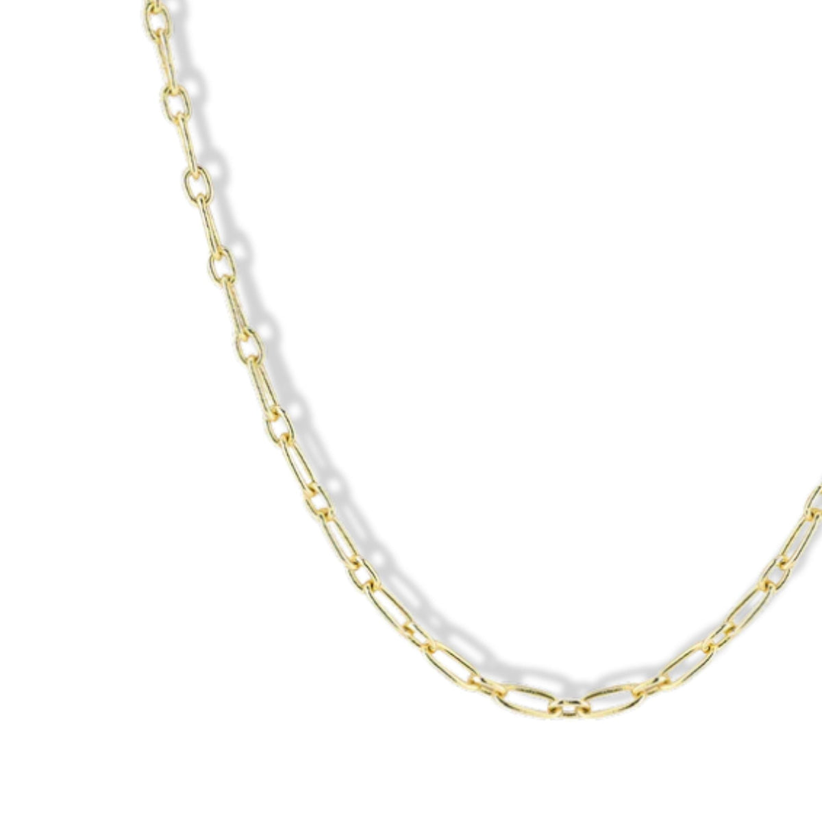 18K "Willa" Chain Necklace - Peridot Fine Jewelry - Jade Trau