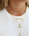 22K Gold Handmade Mixed Paperclip Chain - Peridot Fine Jewelry - Rosanne Pugliese