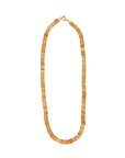 Faceted Hessonite Garnet Beaded Necklace