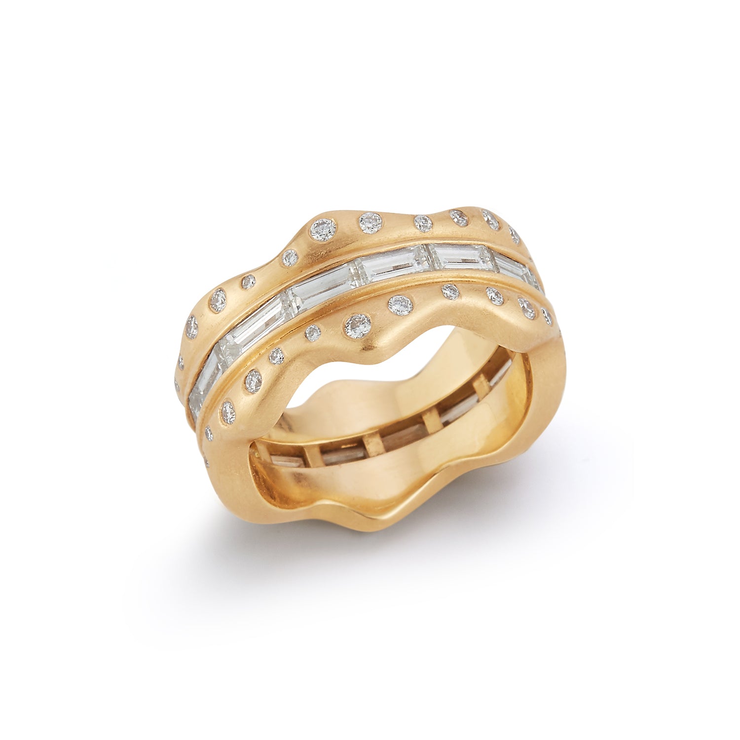 18K "Equator" Diamond Ring