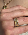 18K "Equator" Diamond Ring