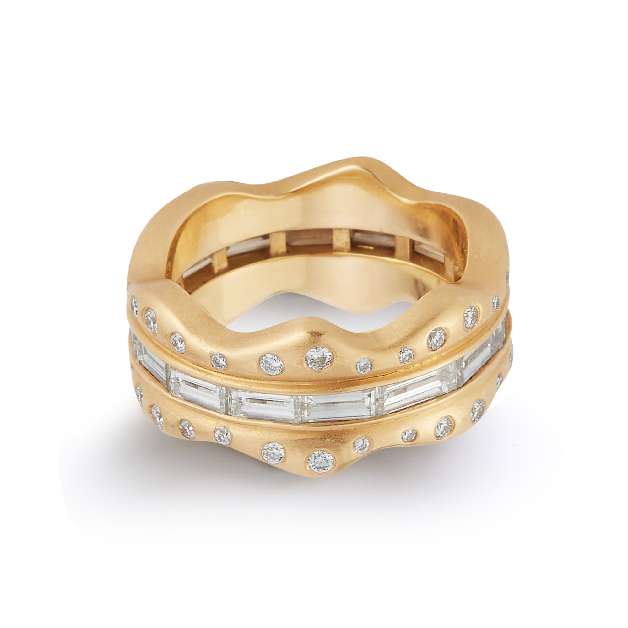 18K "Equator" Diamond Ring