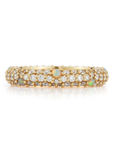 18K "Thin Tidepool" Ring with Opals & Diamonds