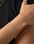 18K Small "Maverick" Tennis-Style Diamond Bracelet
