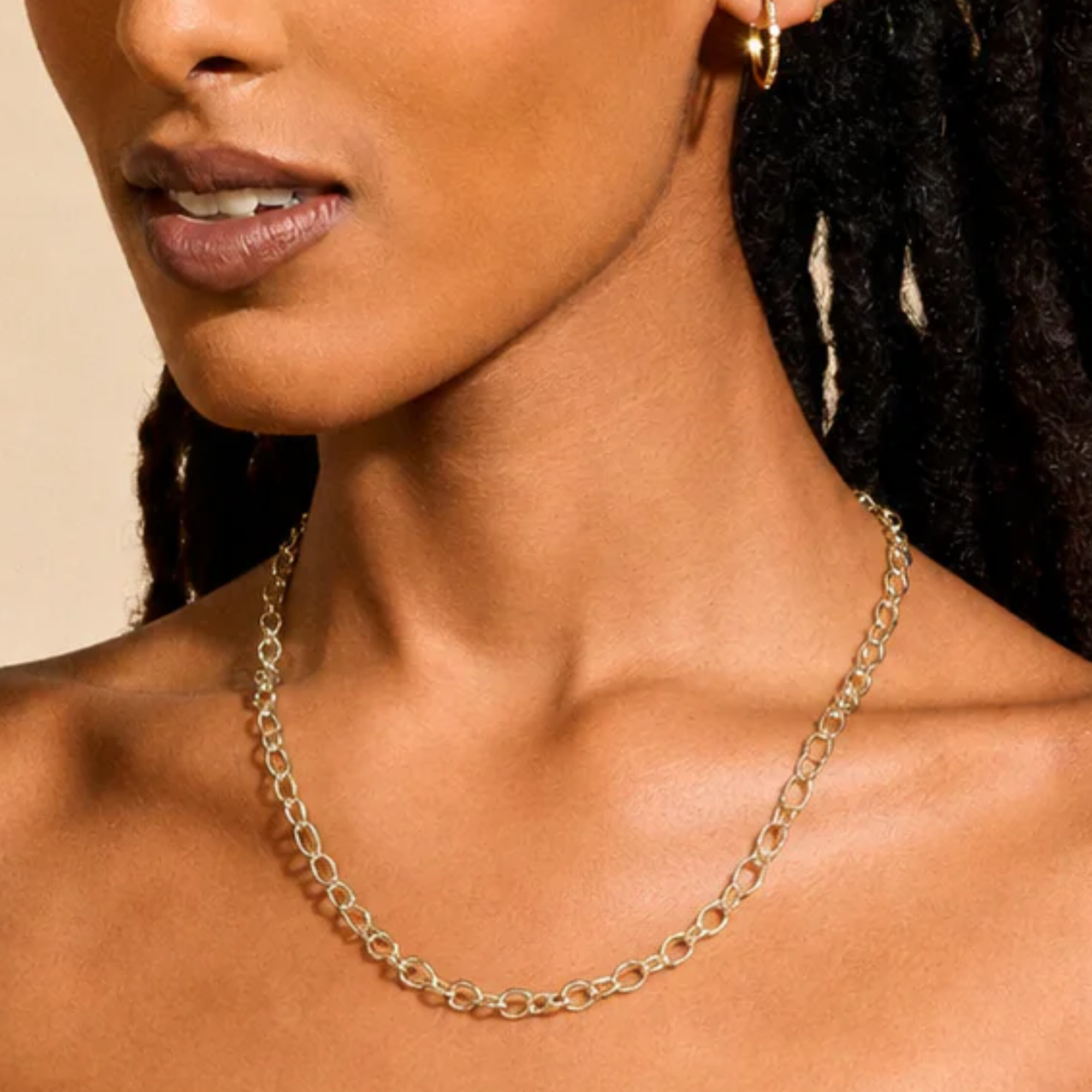 14K "Rosalie" Rolo Chain