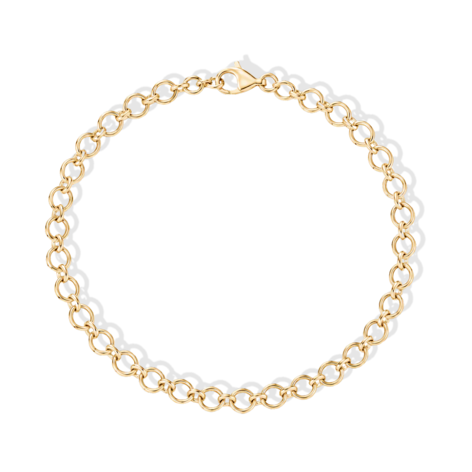 14K "Rosalie" Rolo Chain Bracelet