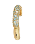 18K Aquamarine, Blue Topaz & Diamond "Tidepool" Ear Cuff