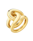 Gold Vermeil "Full Link" Ring - Size 4 - Peridot Fine Jewelry - Gabriela Artigas