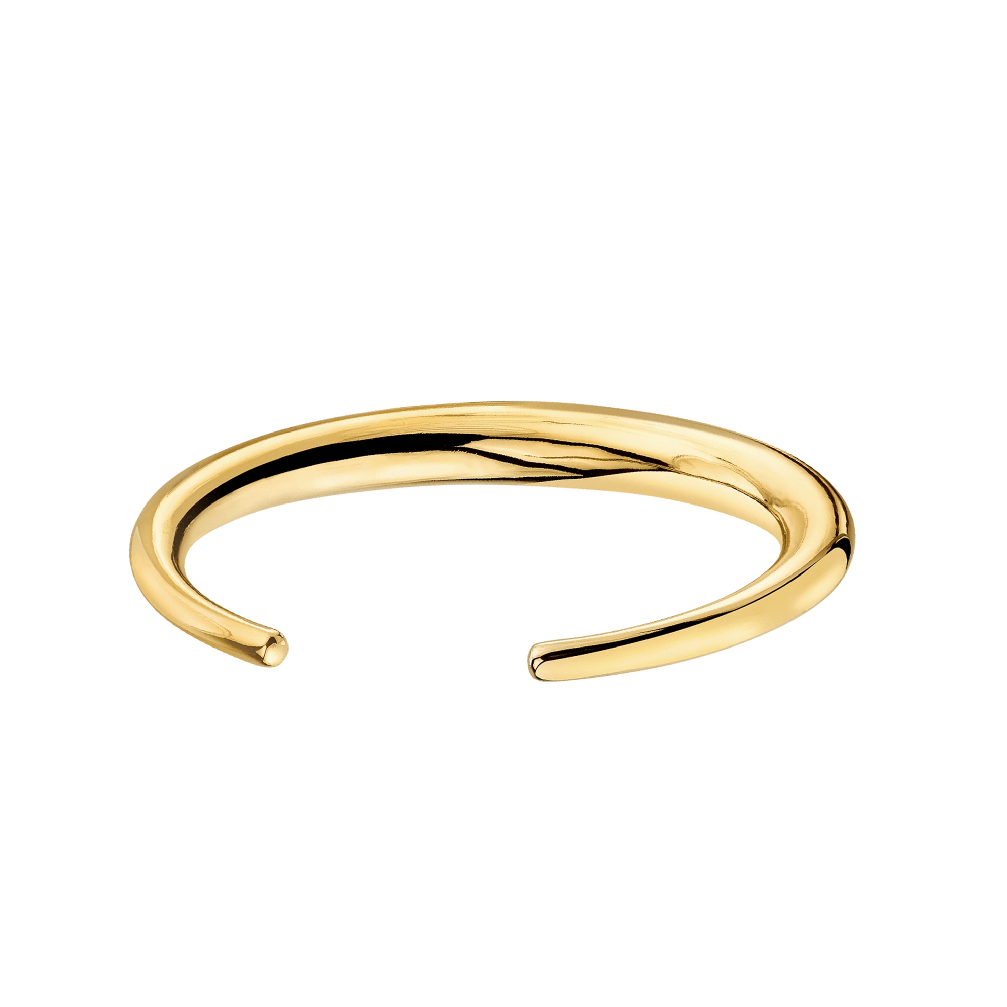 Gold Vermeil "Infinite Tusk" Cuff Bracelet - Peridot Fine Jewelry - Gabriela Artigas