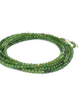 Green Tourmaline Beaded Wrap Bracelet - Peridot Fine Jewelry - Anne Sportun