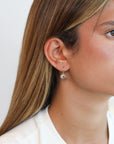 Mini Oval Faceted Lavender Amethyst Earrings - Peridot Fine Jewelry - Rosanne Pugliese