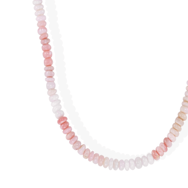 Zahava Pink Opal Beaded Necklace – Peridot Fine Jewelry