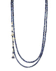 Sapphire Beaded Wrap Bracelet - Peridot Fine Jewelry - Anne Sportun