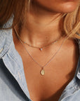 Sterling Silver Fine Curb Chain in 18" - Peridot Fine Jewelry - Zahava