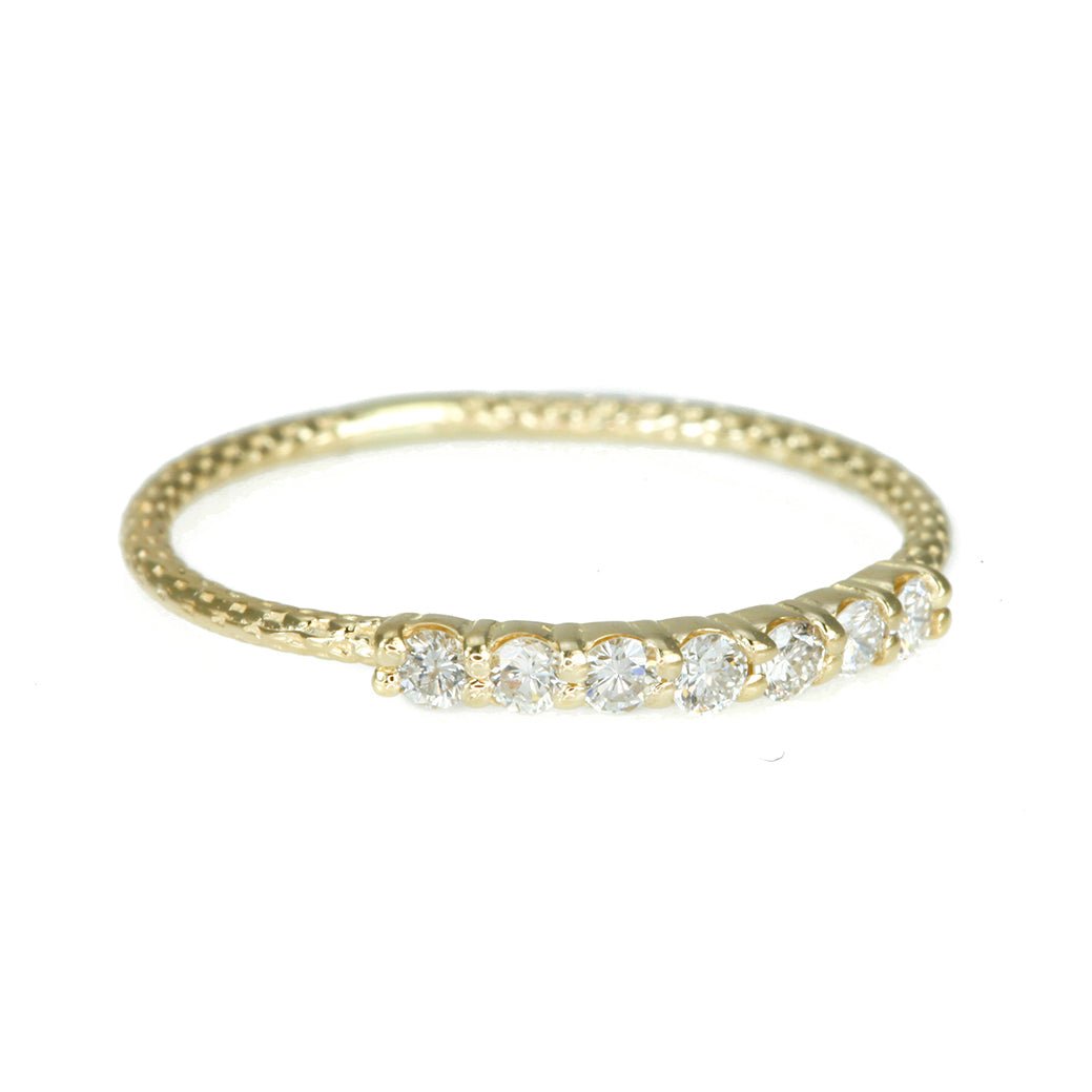 14 Karat Yellow Gold &quot;Antique Waif&quot; Ring - Peridot Fine Jewelry - Jacquie Aiche