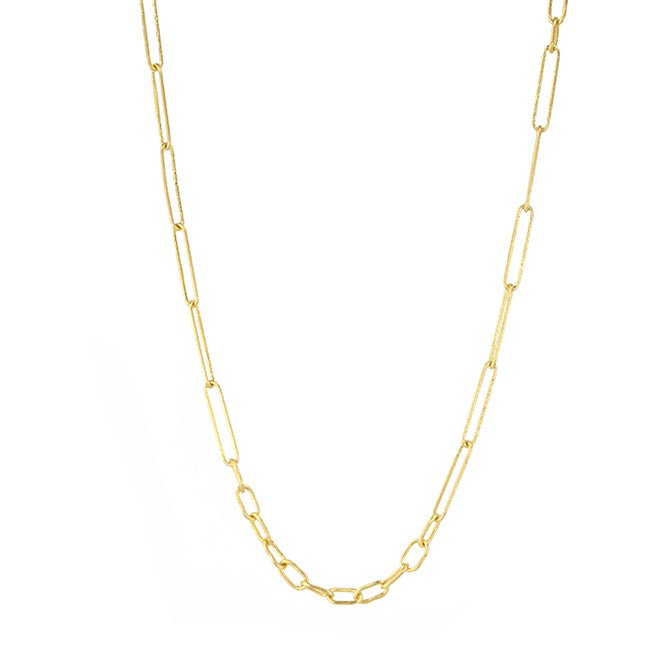 18" 22K Gold Handmade Chain - Peridot Fine Jewelry - Rosanne Pugliese