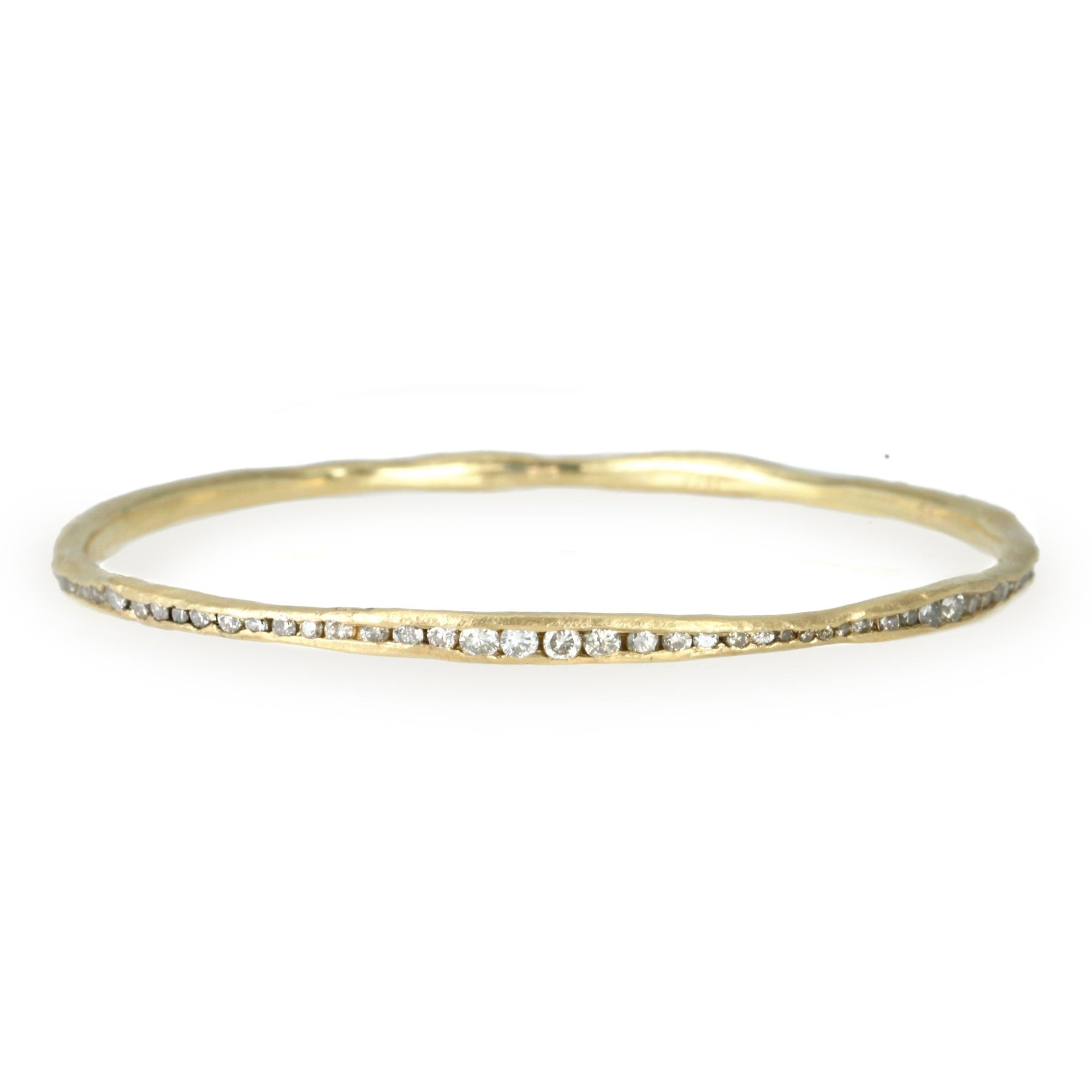 18K Channel-Set Mixed Diamond Bracelet - Peridot Fine Jewelry - TAP by Todd Pownell