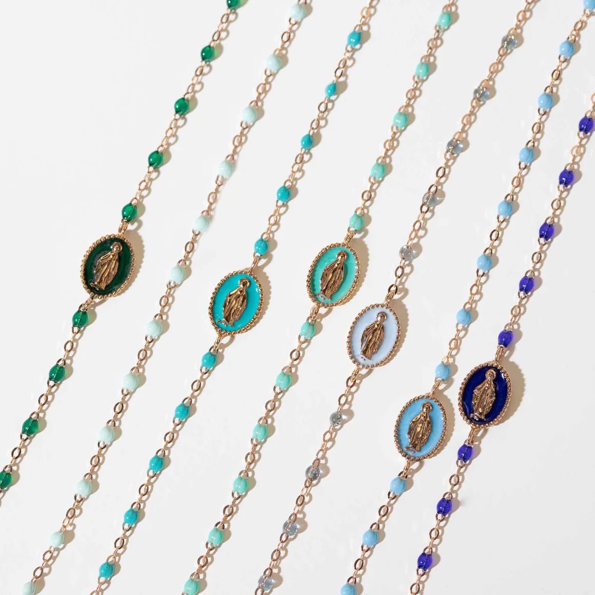 Gigi Clozeau 18K Gold & Jade Resin "Classic" Bracelet
