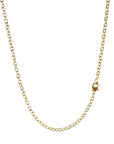 18K Gold Oval "Airy" Chain, 18" Length - Peridot Fine Jewelry - Caroline Ellen