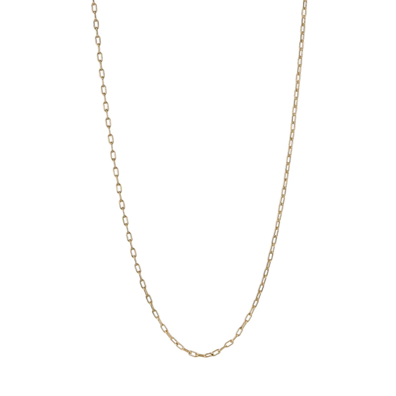 Rosanne Pugliese 20.5-22.5&quot; 14K Gold Fine Cable Chain