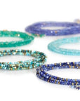Amazonite Beaded Wrap Bracelet - Peridot Fine Jewelry - Anne Sportun