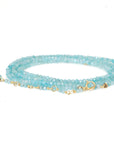 Amazonite Beaded Wrap Bracelet - Peridot Fine Jewelry - Anne Sportun