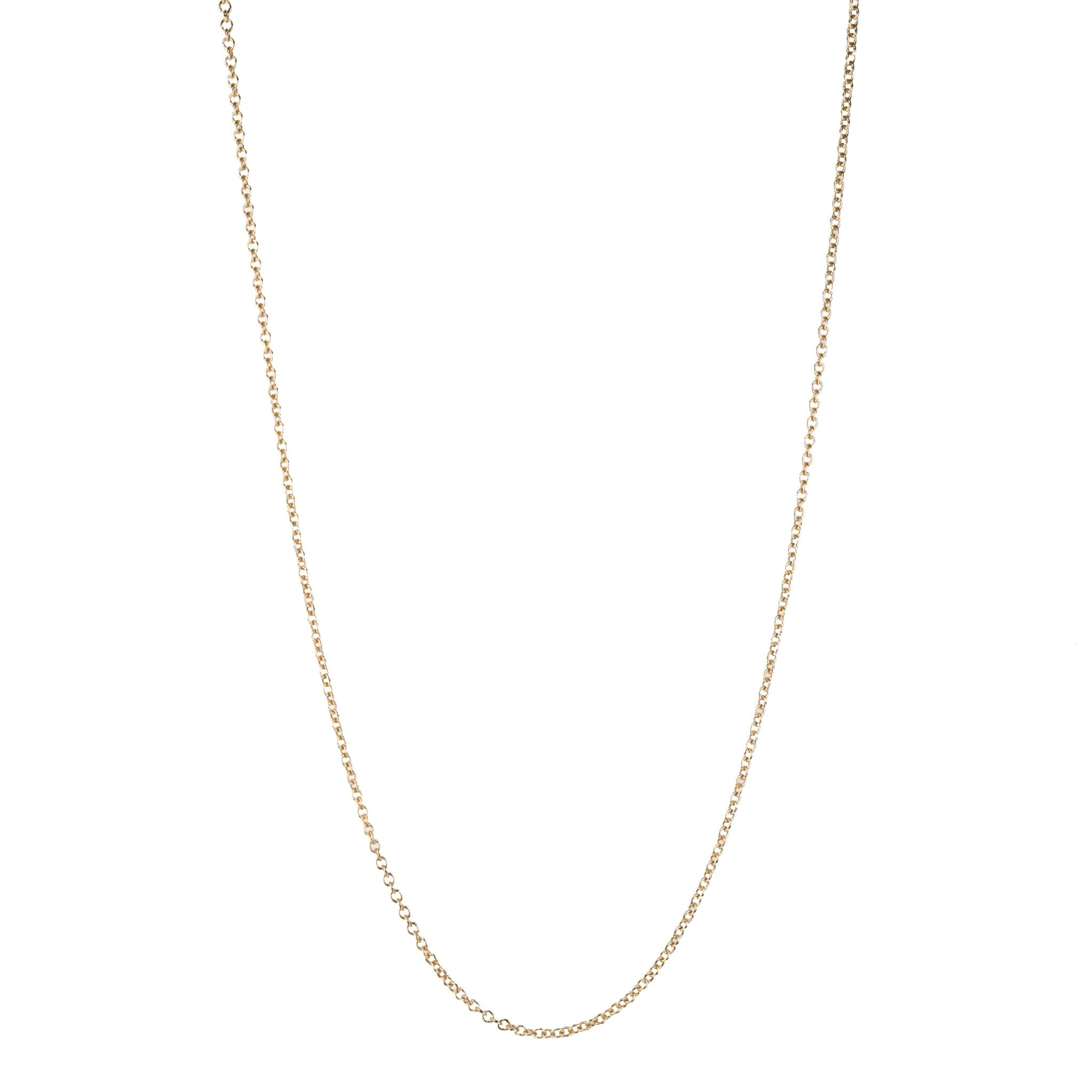 Johanna Brierley Gold 1.1mm Cable Chain in 16&quot;